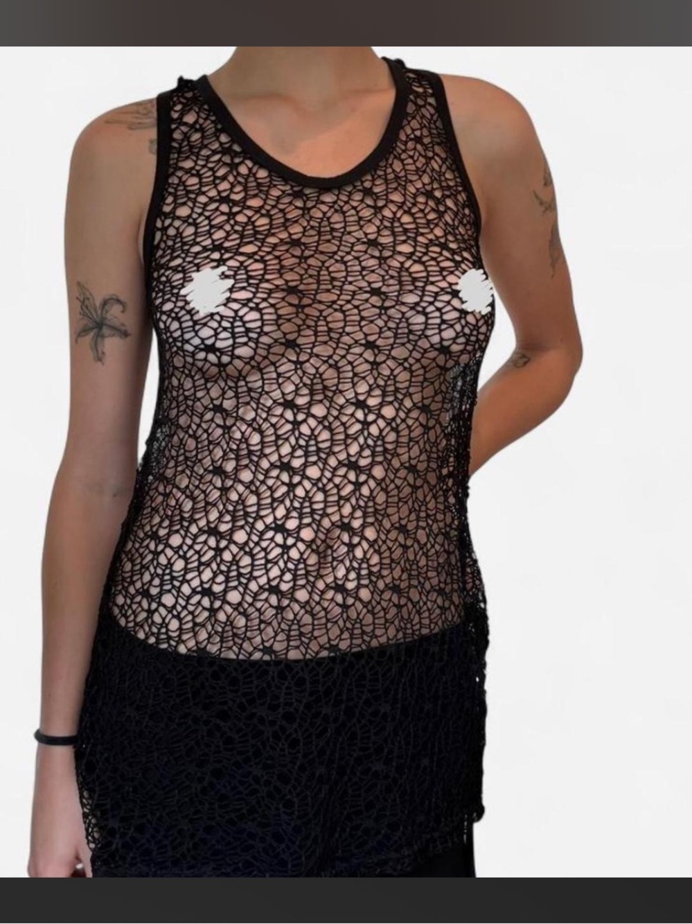 Vintage Spiderweb Tank Top <3